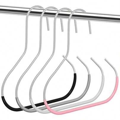 4 PCS Hat Hangers For Closet, 4 Colors Hat Storage Hook Stainless Steel Hats Holder For Baseball Caps Cap Organizer For Cap Tank Top Belt Tie Purse Bra