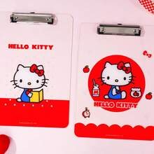 Sanrio Hello Kitty Clipboard, Writing Board, Acrylic Clipboard, A4 Folder Board, Cute Cartoon Style - Multicolor - View 2