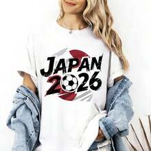 France 2026  Supporter T-Shirt, Football Fan T-Shirt With French Flag, 2026 World Cup Supporter Shirt, Gift For The French National Team. Women's T-Shirts - 白色 20 - 查看 1