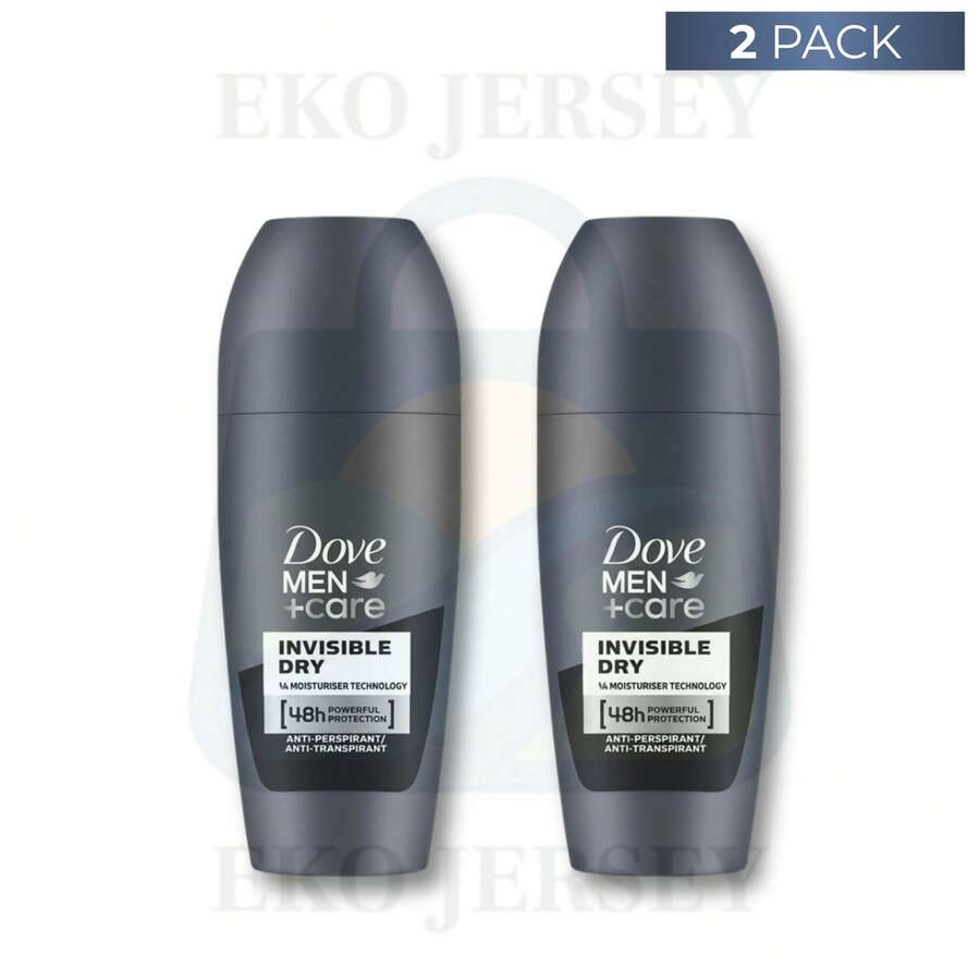 Dove Men+Care Invisible Dry Roll On Deodorant 48h Odor Protection 1.69oz / 50ml Pack Of 2 - nhiều mùi hương - Xem 1