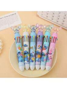 5 chiếc/10 chiếc Bút gel có thể xóa được hình Stitch của , 5 gói, mực 0.5mm, chủ đề hoạt hình, hộp đựng đồ dùng di động, nhãn dán, giá cả, văn phòng phẩm, đồ thủ công mỹ nghệ, nhãn dán sổ lưu niệm, nhãn dán tùy chỉnh, bút dạ quang Hunter, bút bi đẹp, máy dán nhãn, đồ dùng học tập, tài liệu, quà sinh nhật, sổ tay nhà của anh ấy, tem, sách đọc, nhãn dán sách Assumption, đồ dùng học tập của anh ấy. - Bút pha lê khâu - Xem 6