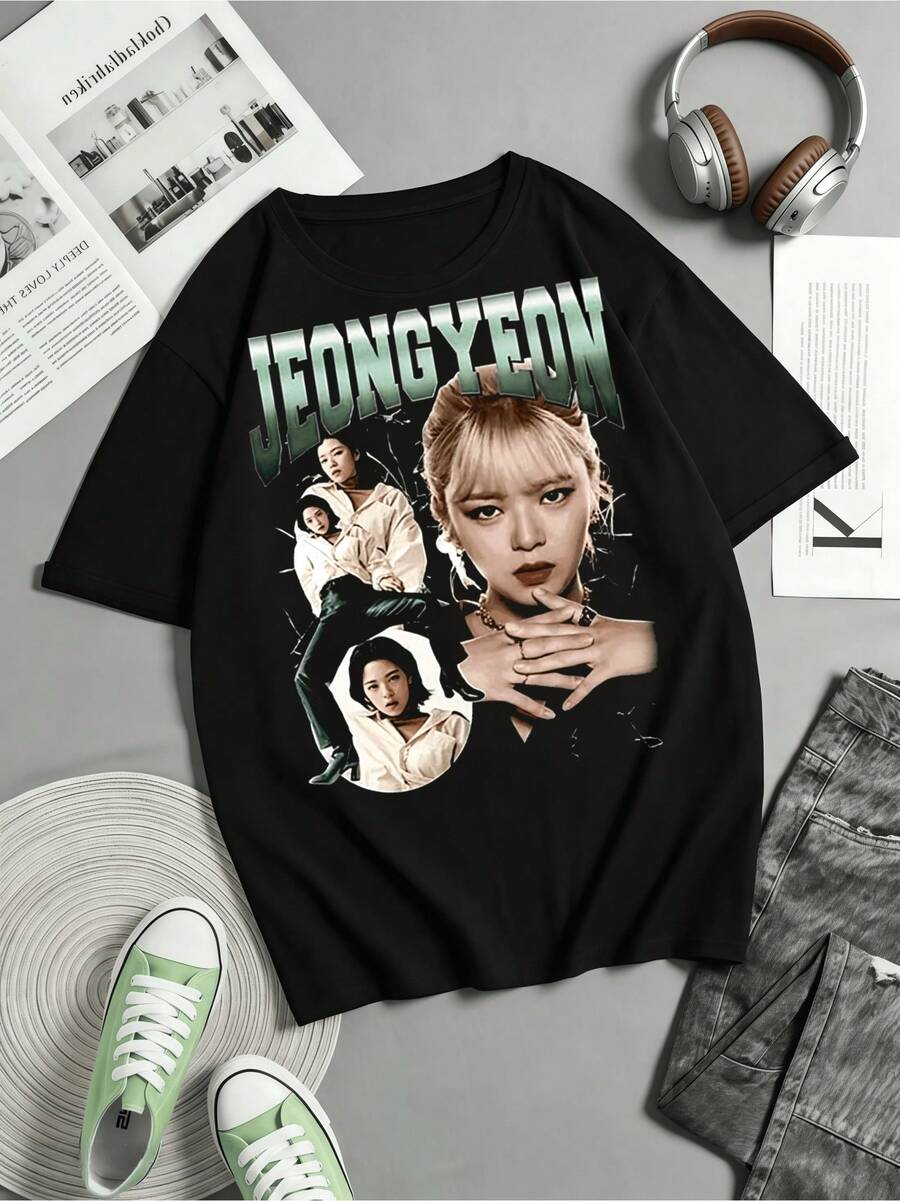 Women T-Shirts - Black - View 1