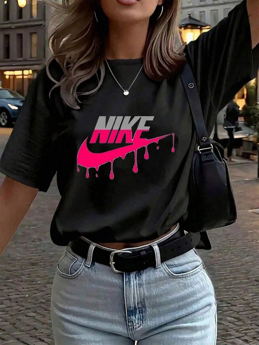 Women T-Shirts - Black - View 1