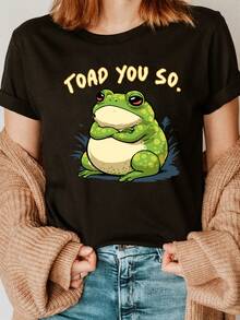 Women T-Shirts - Black - View 11