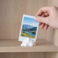 Cute 3D Printed Photo Stand, Holder For Instax Mini/Lomo Cards, Aesthetic Desk & Room Decor, Perfect Gift For Birthday/Valentine's Day - Multicolor - View 8