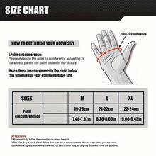 1 Pair Unisex Outdoor Full Finger Touchscreen Hard Shell Tactical Gloves, Suitable For Sports, Hiking, Cycling, Motorcycle - White - View 5