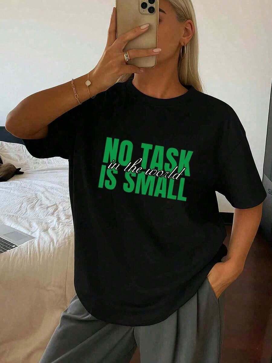 1 pieza Gráfico T Camisas Divertido T Camisas Mujeres Barato Negro Transpirable Tela, Tripulación Cuello, Corto Mangas, Perfecto Para Verano Al aire libre Y Ocio Desgaste, Vacaciones Ropa, vestimenta Al aire libre Ropa Tripulación Cuello Camisa Relajado Ajuste Cómodo Tela, Impreso, Verano Ropa, Verano Tops, Día de San Patricio Día Conjuntos de ropa, Pascua Conjuntos de ropa Para Mujeres, Gráfico Camisetas Mujeres, Femenino Vintage Diversión Gráfico Camiseta2026gráfica Camisetas Mujeres-Vintage Calle Estilo Unisexo Suelto Algodón Corto Manga Tripulación Cuello Camiseta 100% algodón puro - Negro - Ver 1