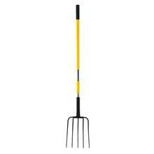 Garden Fork, 5-Tine Gardening Pitchfork With Fiberglass Handle, 57 In Heavy Duty Digging Fork With Y Grip, Forged Steel Spading Fork For Hay Potato Composting Transplanting Aeration - Hay Fork, 5 Tines, Steel, Fiberglass Handle, 1 Pc - 查看 8