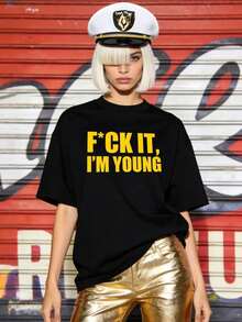 Damen T-Shirts - Schwarz - Übersicht 1