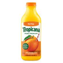 Tropicana Pure Premium 100% Orange Juice Original No Pulp No Sugar Added 46 Fl Oz 2 Bottles - Juice - View 2