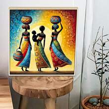 Bộ tranh vẽ theo số bằng sơn acrylic kích thước 40x40cm/15.75x15.75 inch - 1 bức (không khung), phù hợp cho người lớn và người mới bắt đầu, bộ tranh tự vẽ dễ dàng, đồ trang trí nhà cửa, món quà lý tưởng cho sinh nhật, Ngày của Cha, Giáng sinh, Ngày của Mẹ, Ngày Valentine. - Công chúa tình yêu - Xem 7