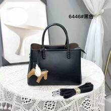 Large-Capacity Bag Female 2025 New Handbag High-End Shoulder Bag Texture Ladies Commuter Tote Bag - Black - View 1