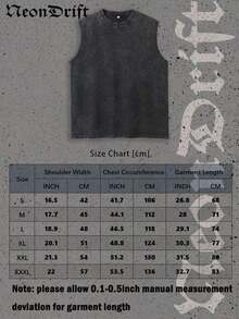 Unisex Summer Tops,NeonDrift Men's Tank Top 100% Cotton Heavyweight Vintage Distressed Washed Sleeveless T-Shirt, 100% Cotton, Soft & Skin-Friendly, Streetwear Style-Van Dutch Motor Cycles Speed Shop Sleeveless Tee Vintage Graphic Design For Men Classic Americana Style Streetwear Biker Culture Fashion Casual Wear Motorcycle Enthusiast GiftLoose And Comfortable Washed Vintage T-Shirt - 灰色 - 查看 10