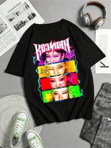 Women T-Shirts - Black - View 6