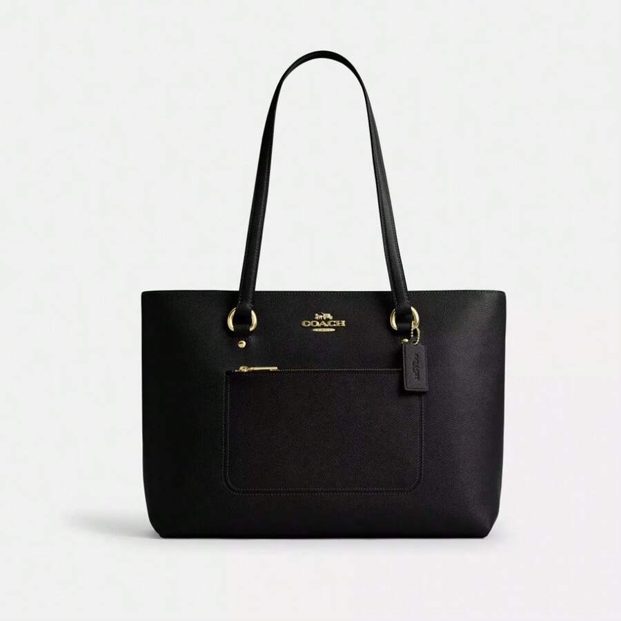 Coach Women's Station Tote Bag - 黑色 - 查看 1