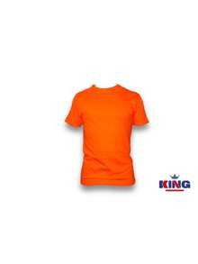 Men's T-Shirt Made Of 100% High-Quality Cotton, This T-Shirt Guarantees Exceptional Softness To The Touch, Round Neck With "NASA WHITE Apollo Mission Diagram" Print On The Front - 橘色 - 查看 4