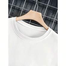 1 camiseta de aficionado al fútbol, camiseta gráfica del torneo de fútbol 2026, regalo para el día del partido para amantes de los deportes, camiseta informal para el día del juego. - Blanco - Ver 4