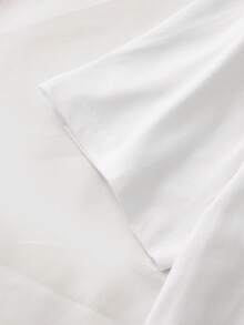 Ligera y transpirable[Aventura al Aire Libre]Paquete de 1 pieza Camiseta de algodón de manga corta con cuello redondo Estilo simple y único Estampado ECG de montaña en negro/blanco |   Ropa para actividades al aire libre, Camisetas para entusiastas de la aventura, Camisetas para mujer, Conjuntos de primavera y otoño para usar en capas - Blanco - Ver 3
