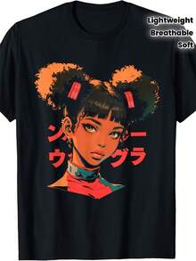 Women T-Shirts - Black - View 2