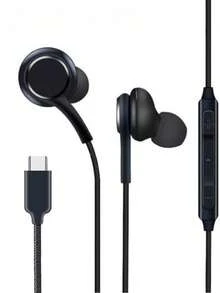Type-C 有线耳机，USB-C 耳塞式耳机，音频耳机，电子通话和音乐低音立体声入耳式无线耳机，适用于 iPad/PC - 查看 8