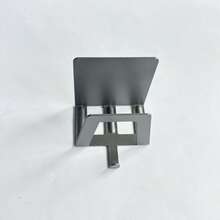 Giá đỡ miếng bọt biển bằng thép carbon (2/4 chiếc), giá đỡ miếng bọt biển tự dính gắn vào cống bồn rửa, móc treo tường nhà bếp. - Nhiều màu - Xem 10