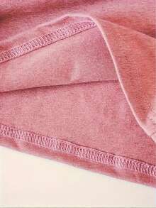 19 THE COFFEE CAKE Sudadera casual de cuello redondo para uso diario, camiseta cómoda y suave para mujer JPBL - Rojo - Ver 5