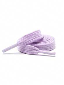 New Fashion Sneakers, Solid Color Thick Woven Shoelaces, Colorful Shoe Laces - Multicolor - View 12