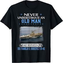 Veterans Day Father Day Gift T-Shirt - Black - View 1