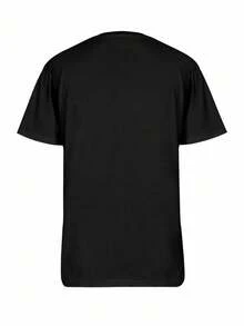 I'm A Caregiver, I Can't Guarantee It - Nurse/Caregiver T-Shirt, Crew Neck, Ultra Soft And Breathable, 100% Cotton, Thanksgiving And Christmas Gift For Men, Women, Parents, Dads, Moms, Friends. - 黑色 - 查看 2