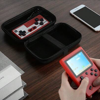 Túi đựng đa năng, hộp đựng máy chơi game cầm tay, hộp bảo vệ du lịch kiểu cổ điển mini dành cho máy chơi game, kèm cáp sạc, tai nghe, pin và phụ kiện, hộp đựng cứng cáp cho máy chơi game cầm tay Tlsdosp / Anbernic RG35XX / Anbernic RG353V / Anyando / JAMSWAL /TAPDRA.