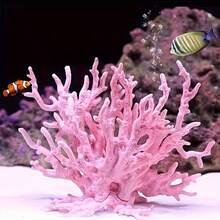 1pc Multi-Color Coral Decor, Seascape Home Decoration, Resin Coral Ornament For Aquarium Background - Multicolor - View 2