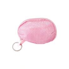 Hanging 3D Mesh Bag, Coin & Key Pouch, Makeup Sponge Dust Cover Storage Bag, Compact Cosmetic Organizer Pouch - Multicolor - View 8