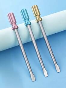 1pc Random Creative Tool-Shaped Neutral Pen, Simulated Screwdriver Design, Black Ink, Student Stationery Gift - A - View 6