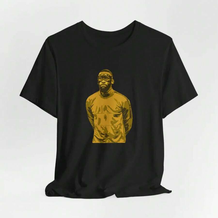 Camiseta de Antonio Rüdiger, camiseta del , máscara de Rüdiger, nombre digital en la espalda - Negro - Ver 1