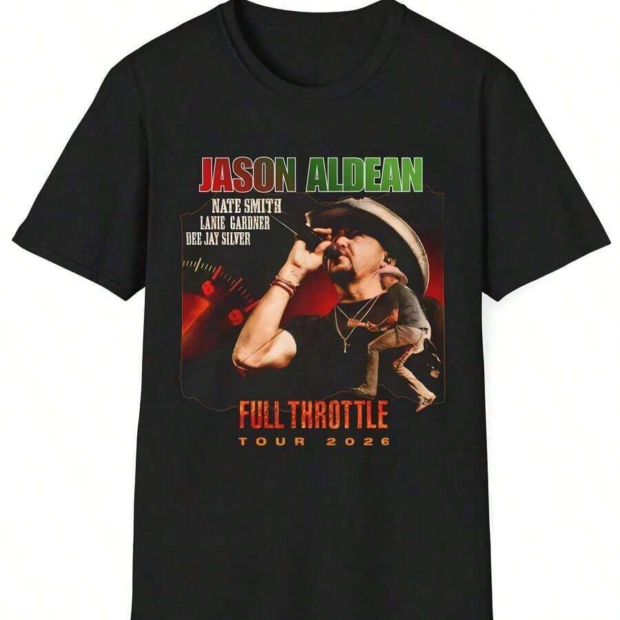 J.Ason A.Ldean Files Digital Download. Ready Print To T Shirt - 黑色 - 查看 1