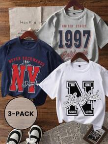 Women's Loose-Fitting T-Shirt With A Round Neck And Exquisite Print. Soft And Breathable Fabric, Comfortable To Wear, And Short Sleeves. Casual And Relaxed Fit, Versatile Style. Made From High-Quality 100% Pure Cotton (200 G). - 白色 - 查看 6