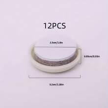 8PCS*45mm/12PCS*32mm/24PCS*25mm 自黏式家具滑墊，可重複使用且無噪音的家具腿滑墊，家具地毯移動墊，重型椅子腿地板保護墊，硬木地板移動墊 - A - 查看 9