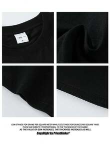 Men's "Delicious Drink" T-Shirt With Stylish Print, Versatile Short-Sleeve Graphic Tee For Summer Sports And Casual Wear - 黑色 - 查看 5