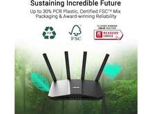 ASUS RT-BE82U Dual-Band WiFi 7 (802.11be) Smart AiMesh Extendable Router, 6500 Mbps, Five 2.5GbE Ports, 4096-QAM, Up To 3 SSIDs For IoT Devices, TAA Compliant - 黑色 - 查看 8
