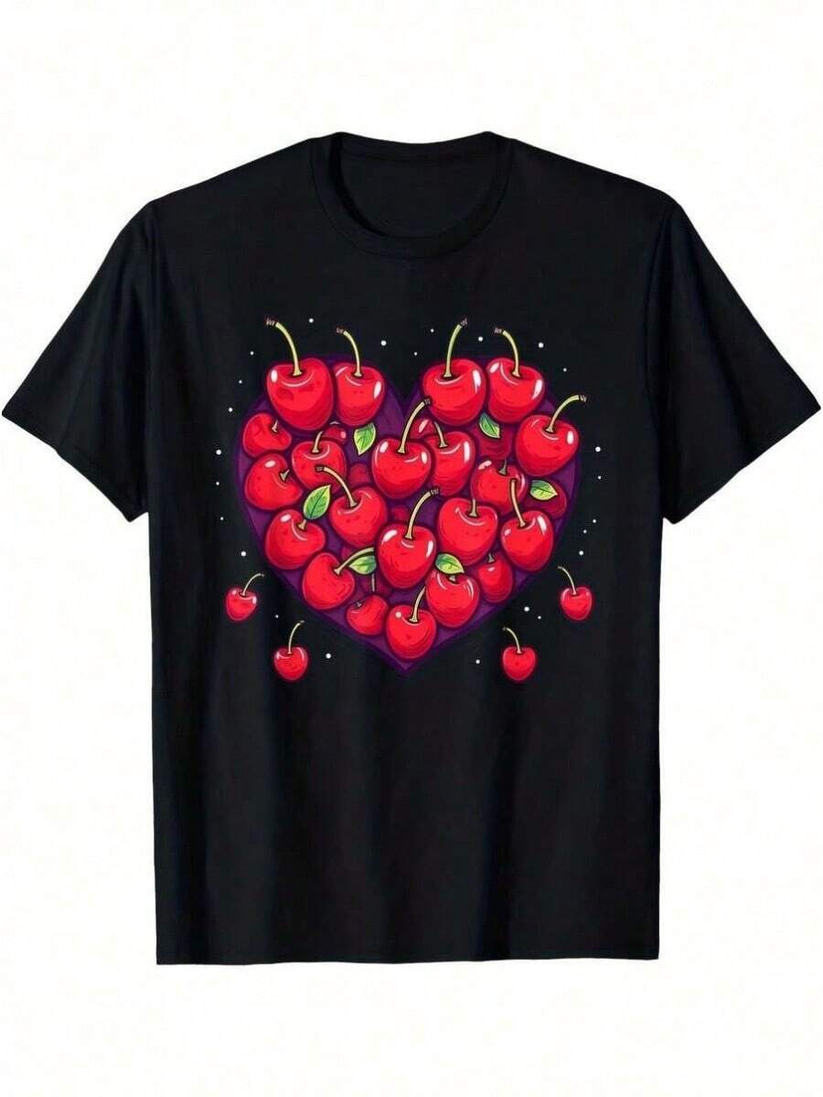 1 Piece Samurai Cat T-Shirt Japanese Sumi-E Style, Novelty, Kawaii, Fun, All Seasons, Cotton, One-Sided Print, Round Neck, Short Sleeve, 180g, 100% Cotton, Designs Are Fully Printed. Unisex. - 黑色 42 - 查看 1