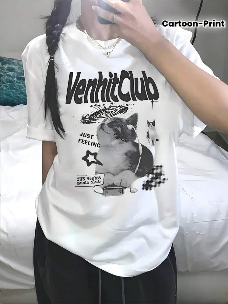 Women T-Shirts - [白色的] - 查看 9