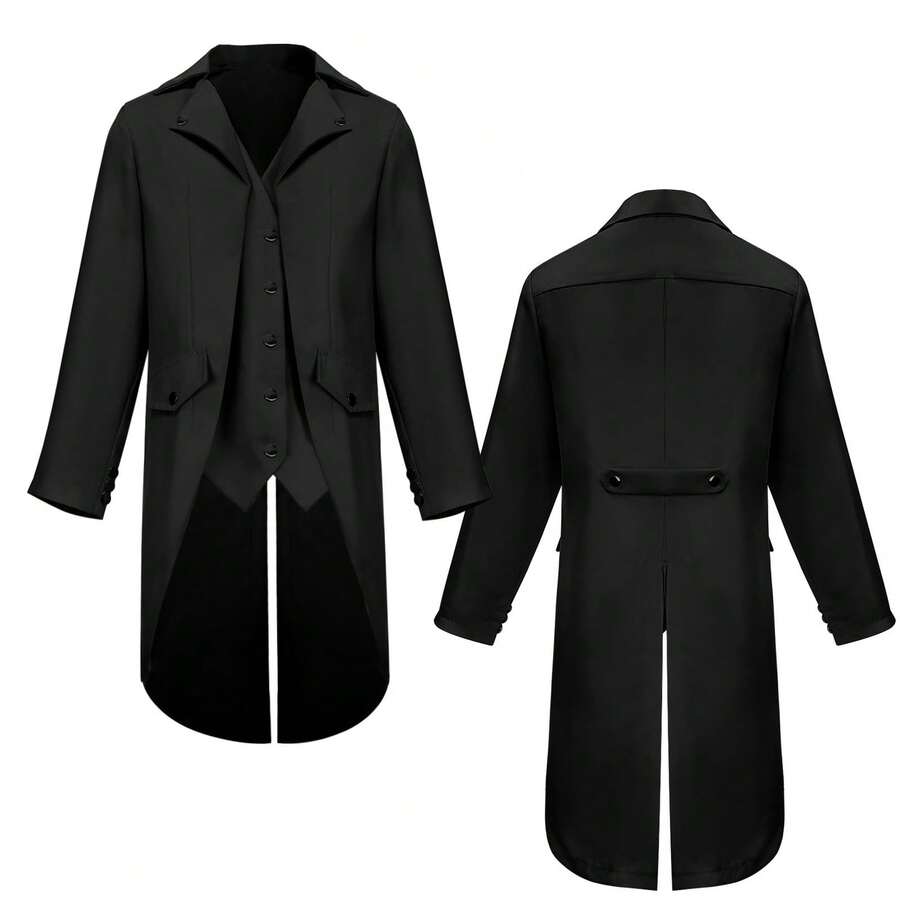 Stage Dance Wear - Black Tuxedo - View 1