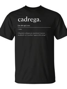 -Funny Shirt Cadrega - A Great Casual T-Shirt With Round Neck, Short Sleeves, Suitable For All Seasons, Geometric Pattern, Goes Perfectly With Casual Wear, Casual T-Shirt.|-Funny Graphic T-Shirt,-Funny T-Shirt, Unisex,-Collector's T-Shirt, Loose And Comfortable - Back - View 1