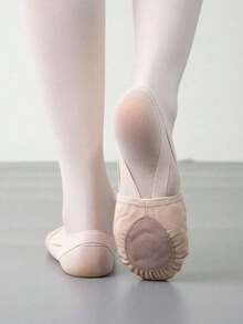 Wuyuan Half-Sole Shoes - Suitable For Rhythmic Gymnastics, Contemporary Dance, Ballet And Modern Dance Performances| Superior Ground Grip, Flexibility, And Lightweight - Pink - View 3