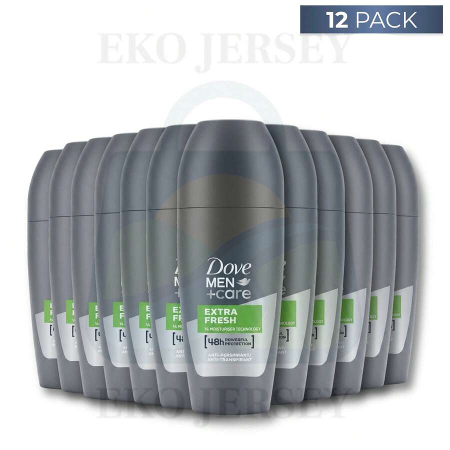 Dove Men+Care Extra Fresh Roll On Deodorant 48h Odor Protection 1.69oz / 50ml Pack Of 12 - nhiều mùi hương - Xem 1