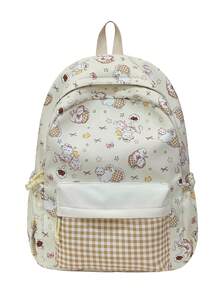 New Cartoon Cute Stylish Minimalist Casual Travel Backpack, Large Capacity Multi-Function Suitable For Various Occasions, Kawaii - Multicolor - View 7