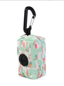 1pc Abstract Design Cute Pet Waste Bag Dispenser, Without Waste Bags, Compatible With Any Dog Leash - Multicolor - View 8