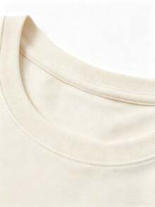 Ropa Casual de Verano 2026 DrmWander, Camiseta de Mujer, Camiseta de Manga Corta con Estampado Gráfico Estilo Urbano Casual, Bonito Top de Verano, Holgado y Cómodo, Conjuntos Tropicoqueta, Moda - Albaricoque - Ver 4