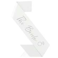 Bride To Be Headband With Sash And Veil For Bachelorette Party Decorations,Bridal Shower Favors, Accessories For Gift - Quantity Optional - View 12