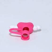 6pcs Heart Wing Straw Sleeves, Straw Caps, Straw Plugs - Multicolor - View 4